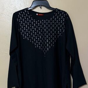 ZARDOZI embroidered top